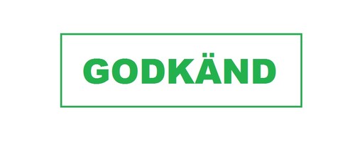 OVK-besiktning som är godkänd